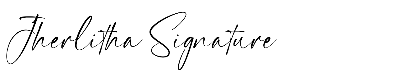 Jherlitha Signature